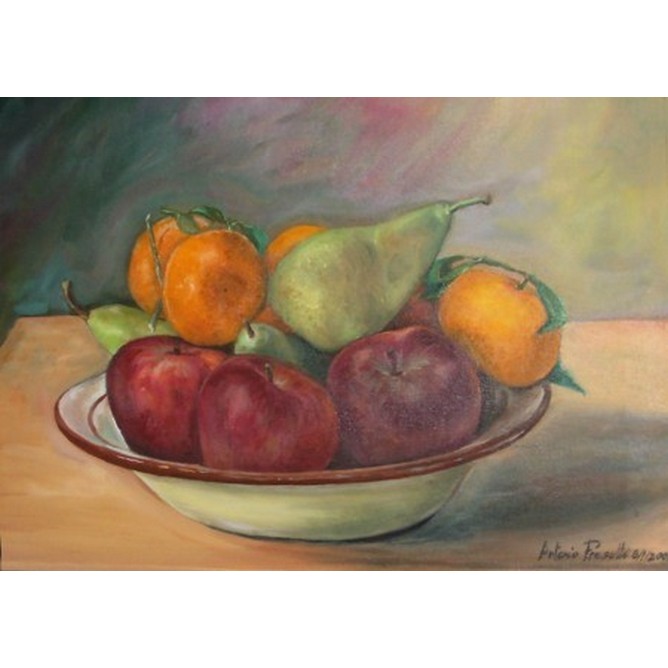 Piatto con frutta
